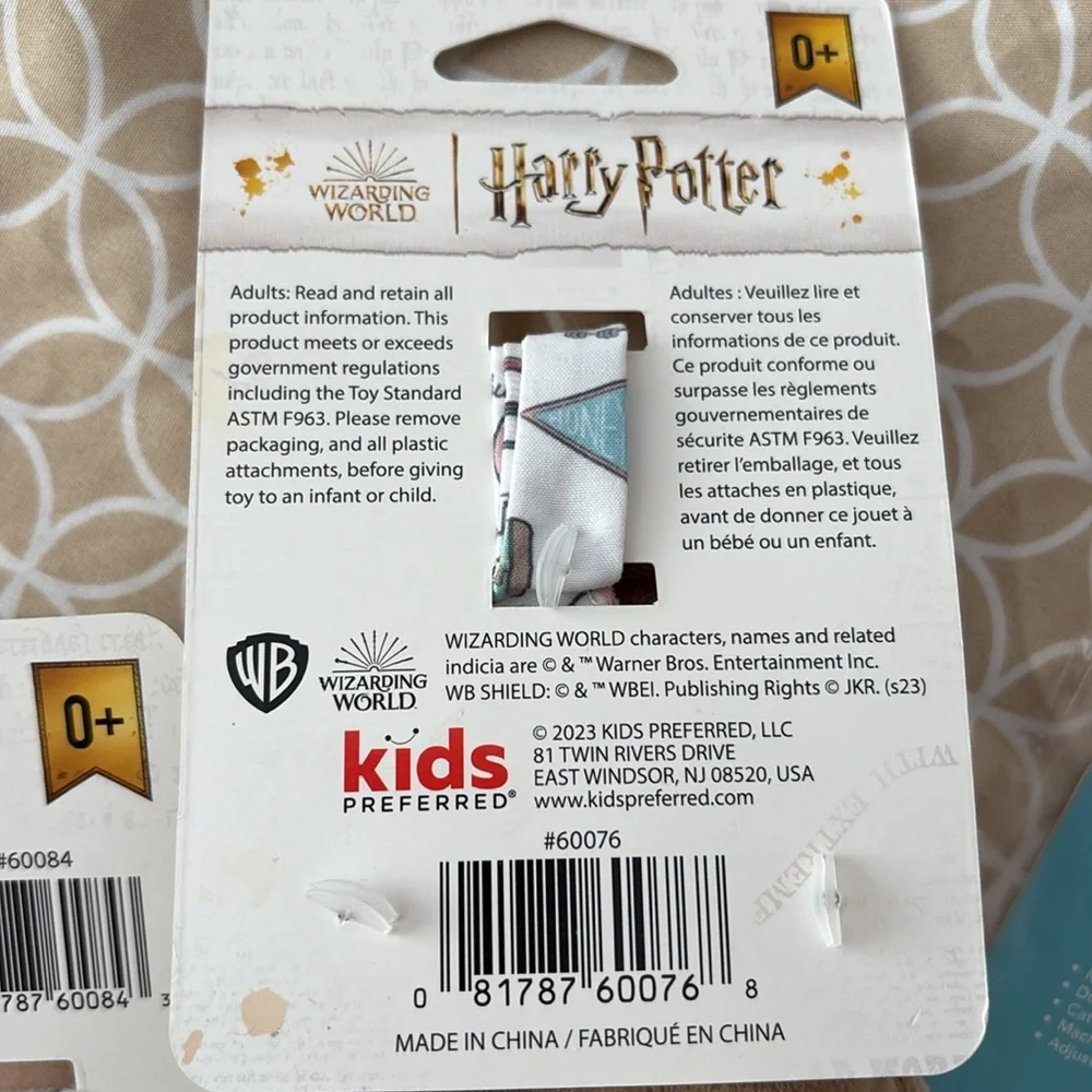 Harry Potter Wrist Rattles, Mirror Toy, and Bumkins Starter Bib. All NWT!